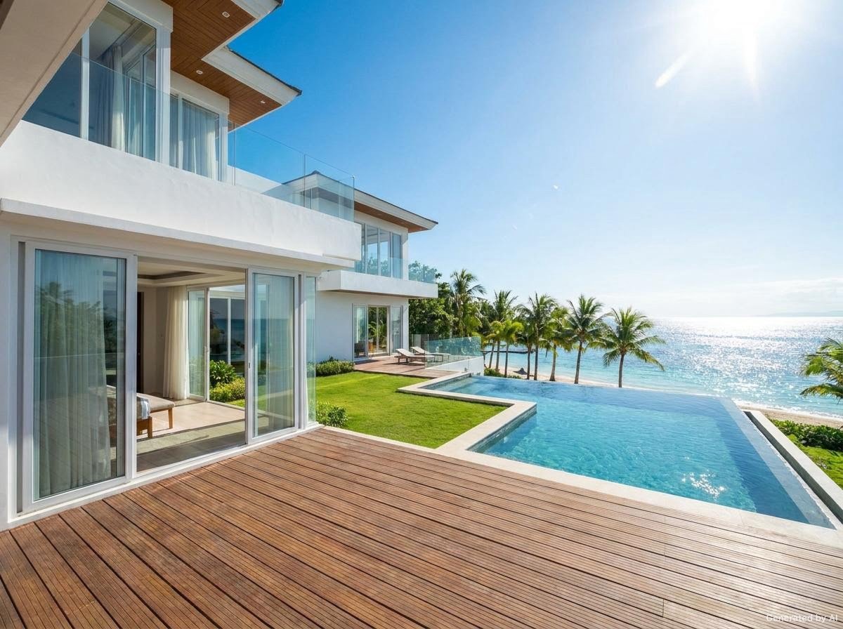Beachfront Home in Mactan — Short-term Lease