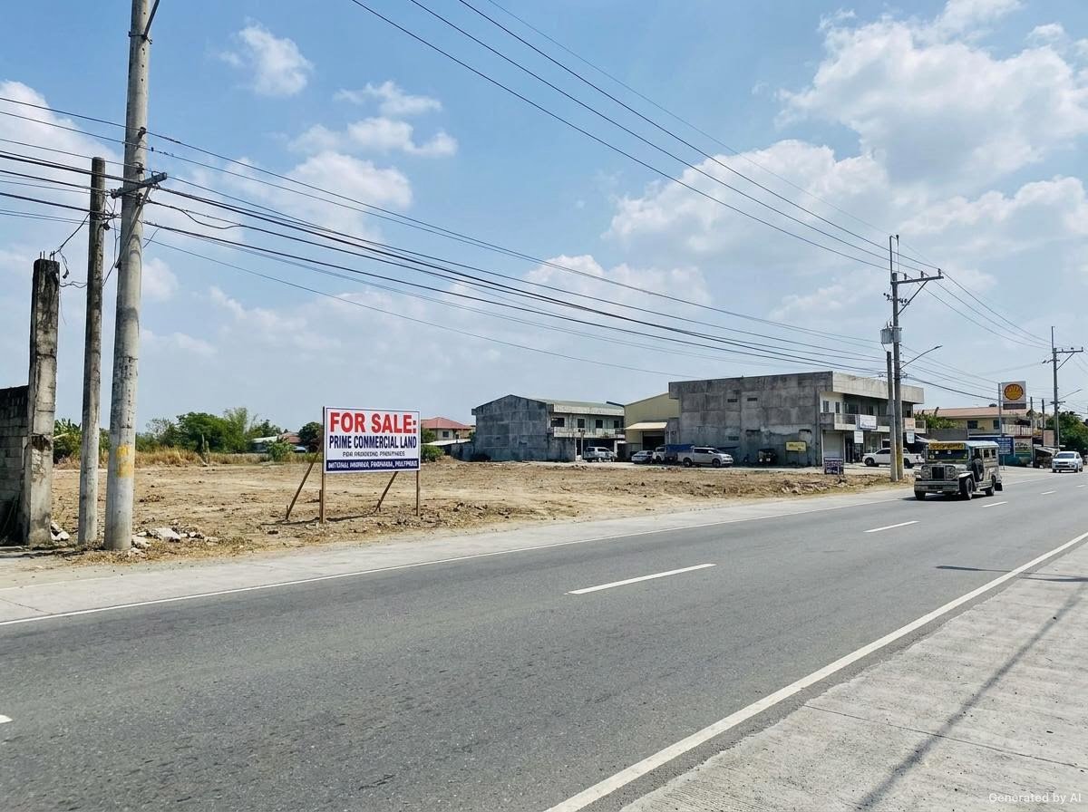 Prime Commercial Lot along National Road